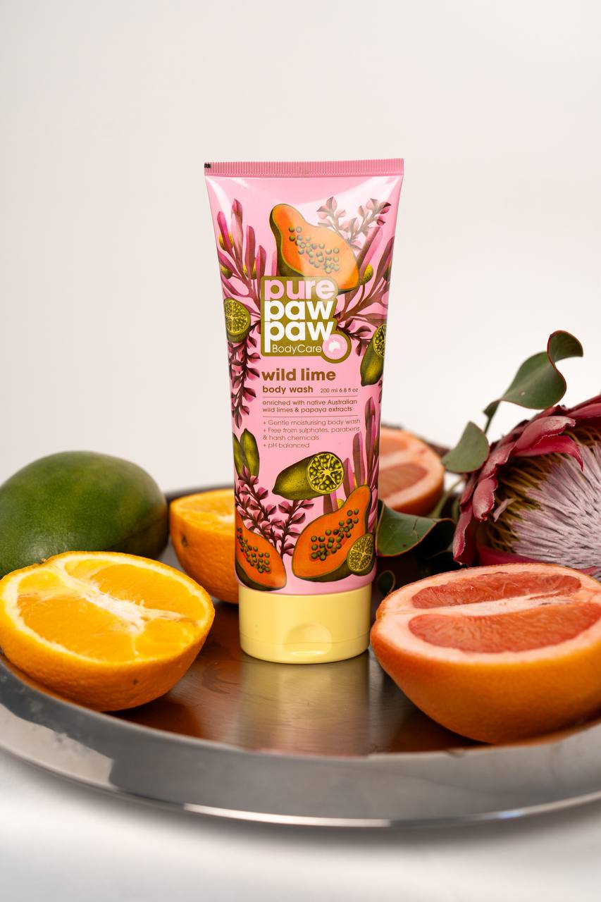 Гель для душу Pure Paw Paw Body Care Wild Lime Wash 200ml