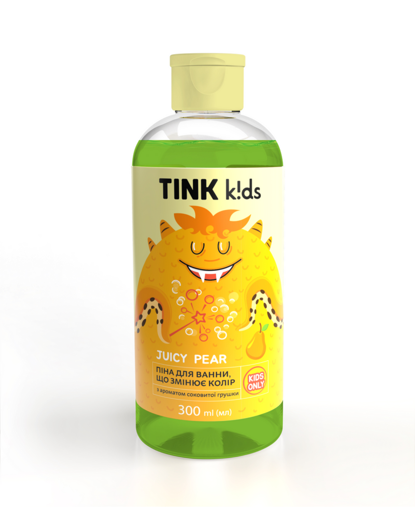Піна для ванни, що змінює колір Juicy Pear Tink kids 300 мл