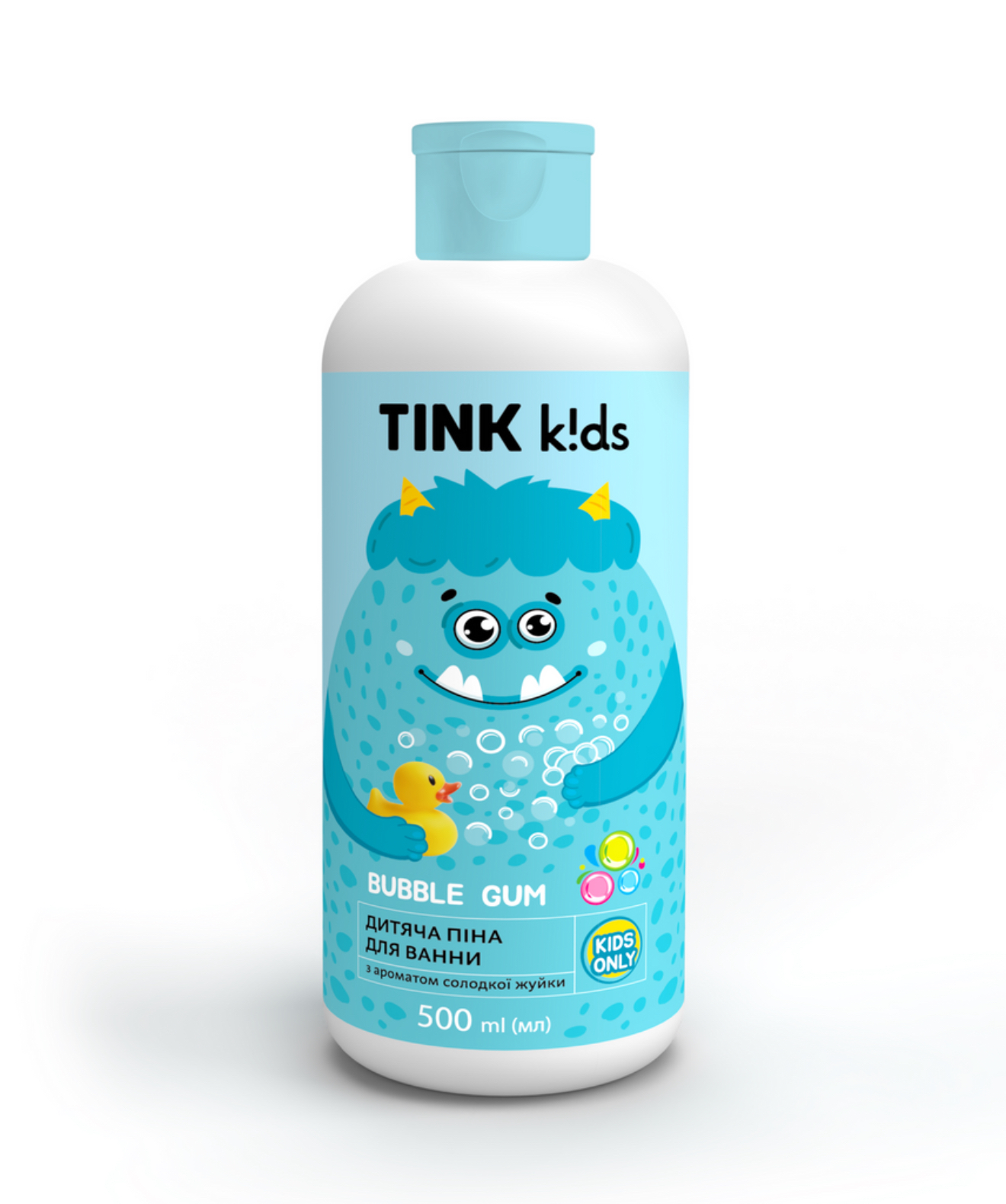 Дитяча піна для ванни Bubble Gum Tink kids 500 мл