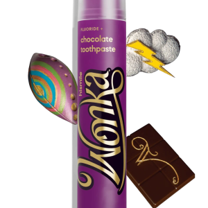 Зубна паста зі смаком шоколаду Hismile Wonka Chocolate Toothpaste 60g
