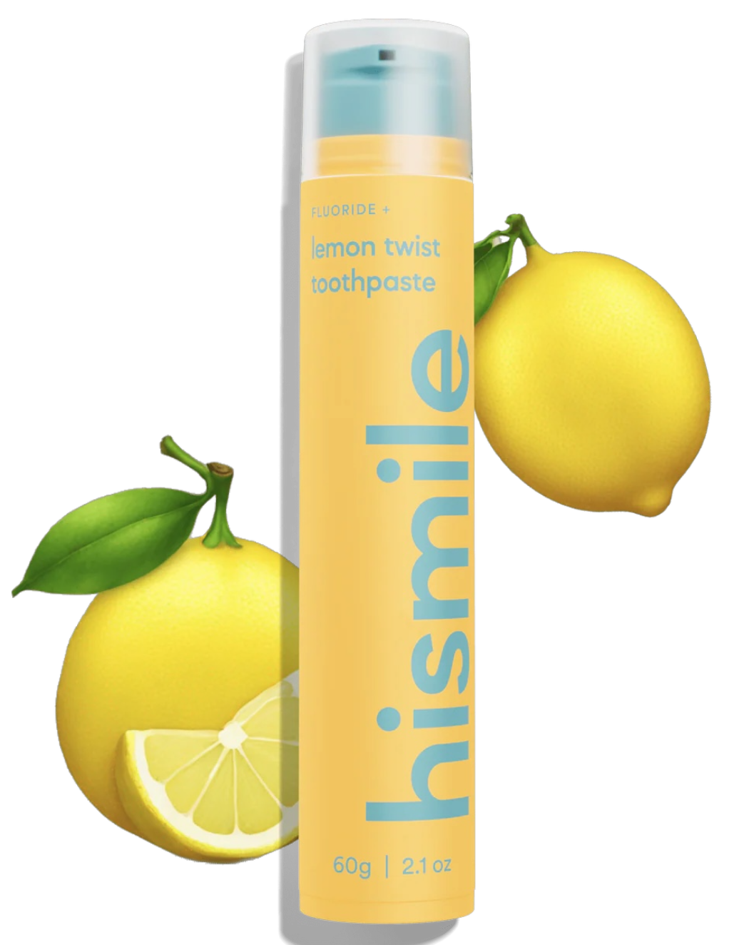 Зубна паста зі смаком лимону Hismile Lemon Twist Toothpaste 60g