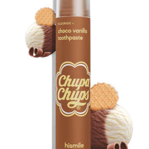 Зубна паста зі шоколадно-ванільним смаком Hismile Chupa Chups Choco Vanilla Toothpaste 60g