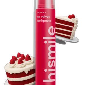 Зубна паста зі смаком червоного оксамиту hismile Red Velvet Toothpaste 60g