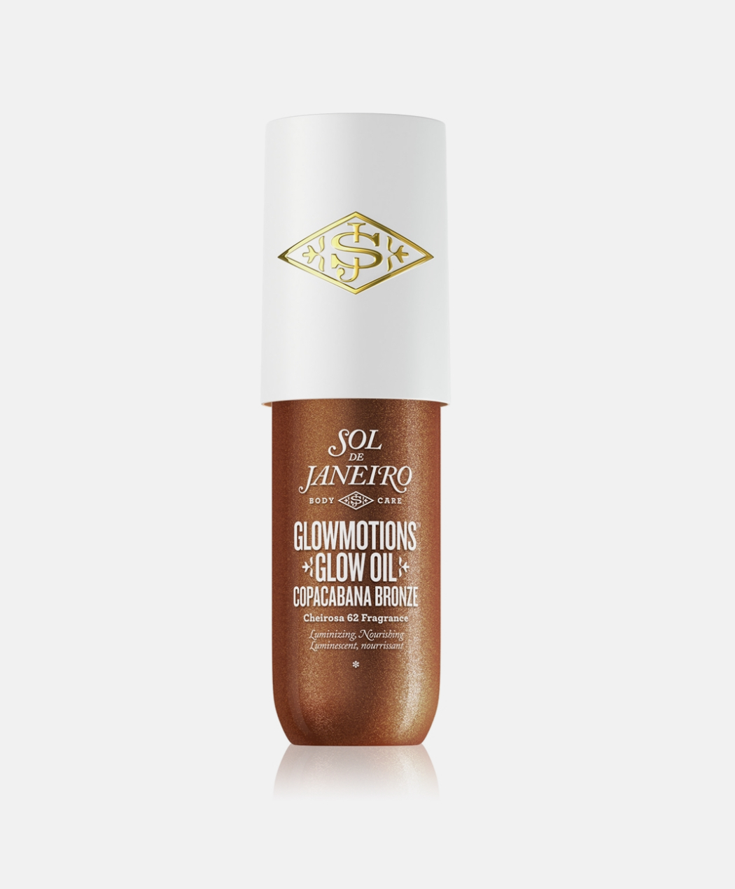 Бронзер для тіла з шиммером Sol de Janeiro GlowMotions Copacabana Bronze