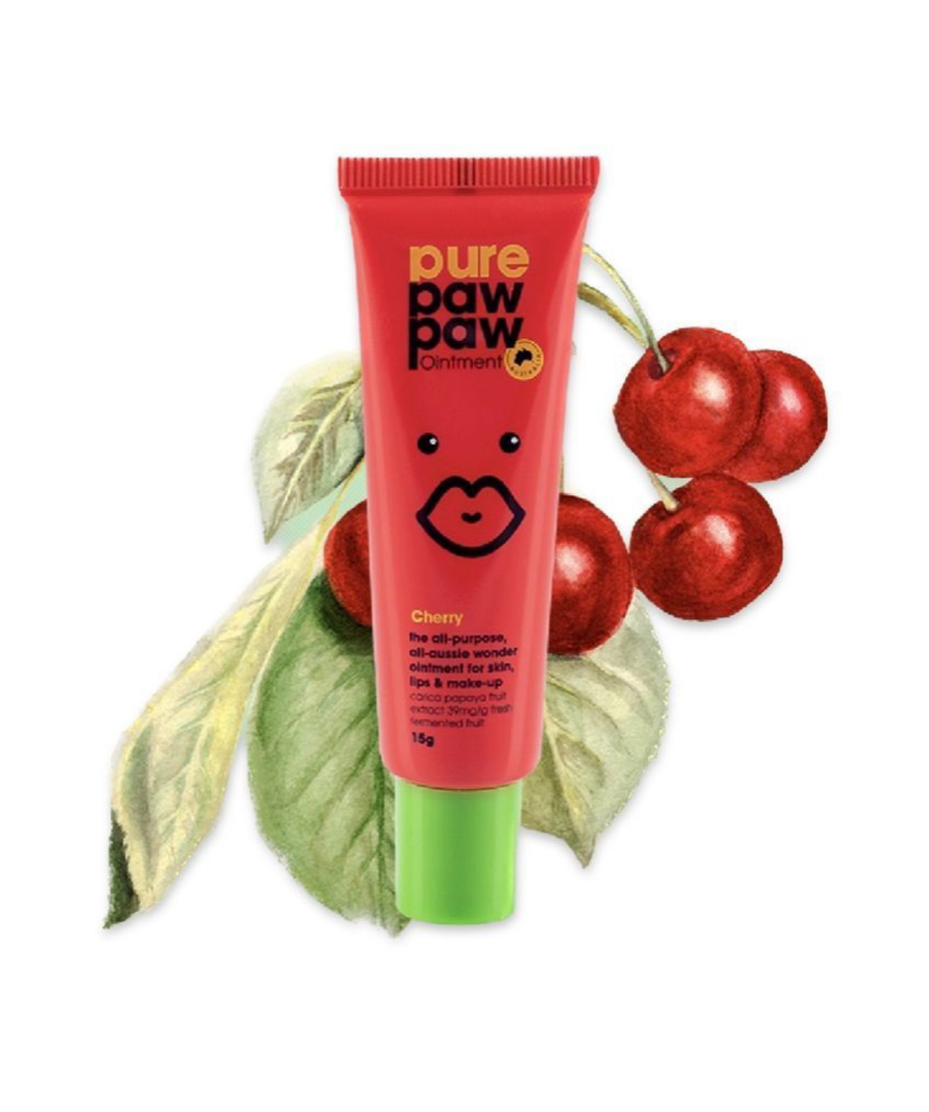 Відновлюючий бальзам Pure Paw Paw Cherry з ароматом "Вишня" 15g