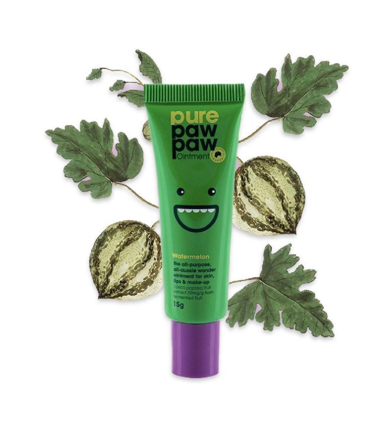 Відновлюючий бальзам Pure Paw Paw Watermelon з ароматом "Кавунова жуйка" 15g