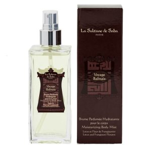 Парфумований Спрей для Тіла La Sultane de Saba Voyage Balinais Moisturizing Body Mist Lotus and Frangipani Flowers (Body Water Bali) 200 мл