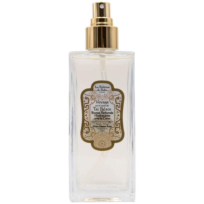 Парфумований Спрей для Тіла «Мускус, Ладан, Троянда» La Sultane de Saba Voyage Taj Palace Moisturizing Body Mist Musk Incense Rose (Body Water Taj Palace)